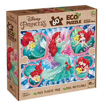 Disney Eco Pussel 60 Bitar, Princess Ariel