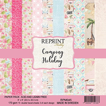 Paperpack Reprint - Camping Holiday Collection pack 8x8