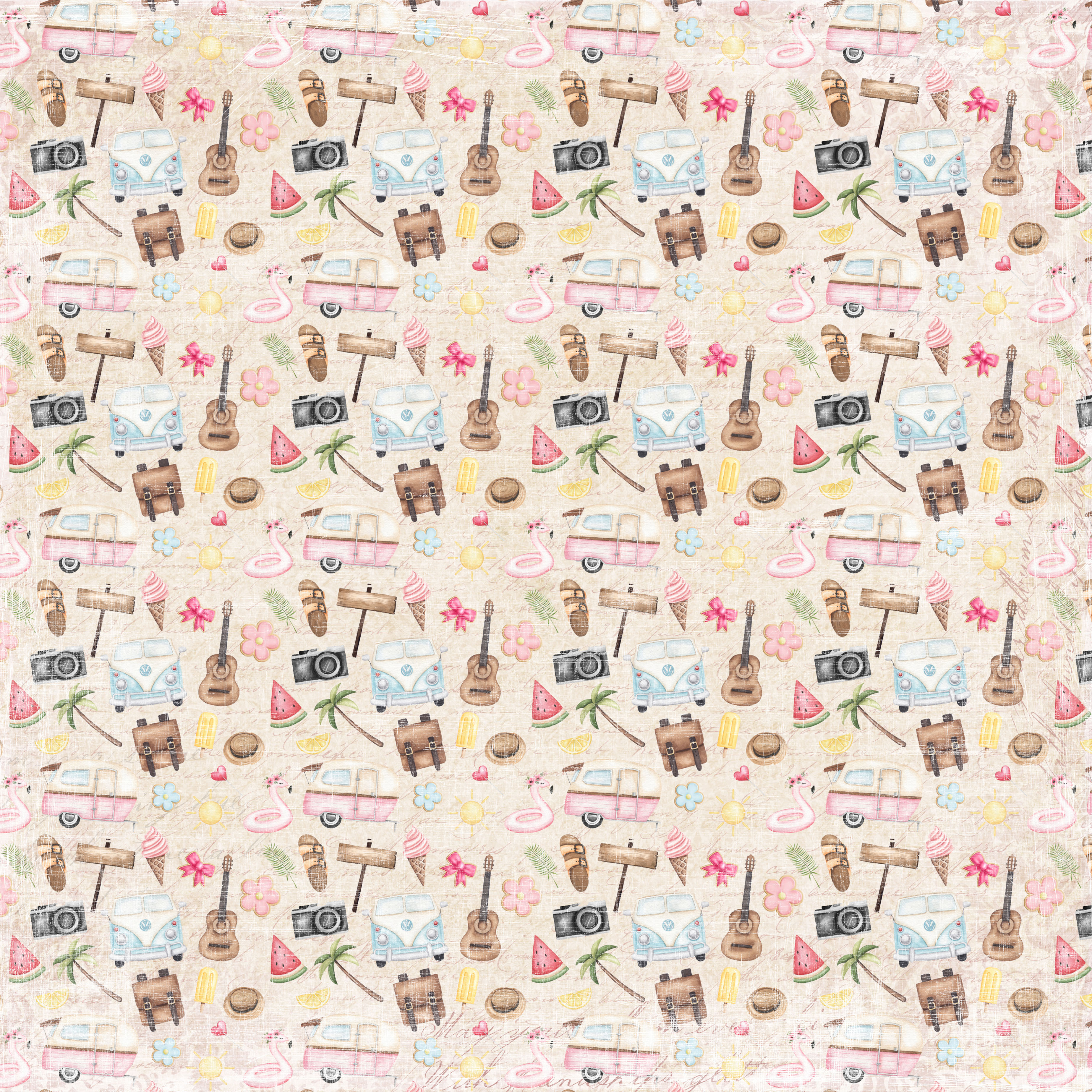 Paperpack Camping Holiday  Collection  6x6 - 8