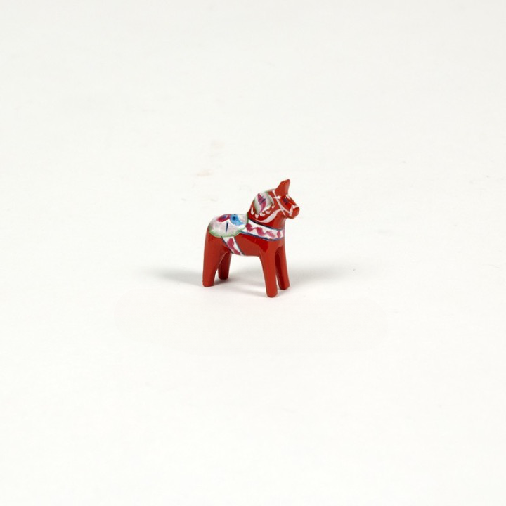 Dalahäst Röd 3 cm