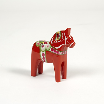Dalahäst Röd 10 cm