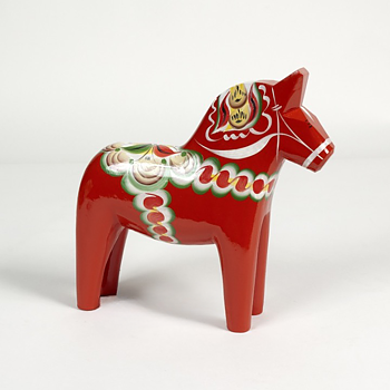 Dalahäst Röd 25 cm