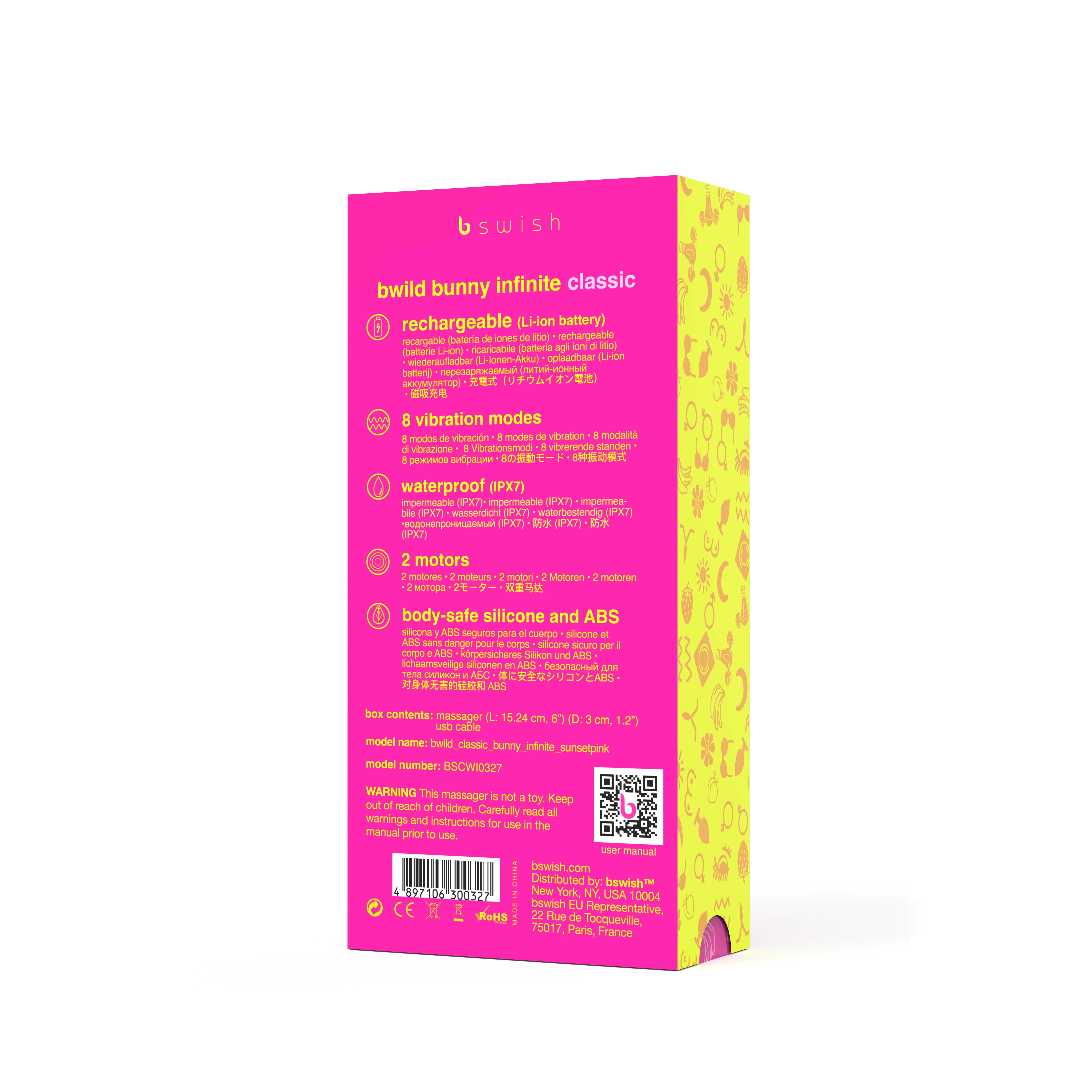 B Swish Bwild Bunny infinite sunset pink - 5