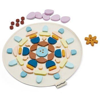 Mandala puinen palapeli lapsille