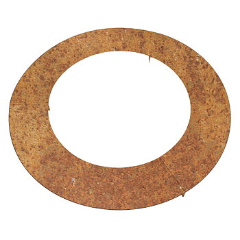 Trädring platt rost 60cm