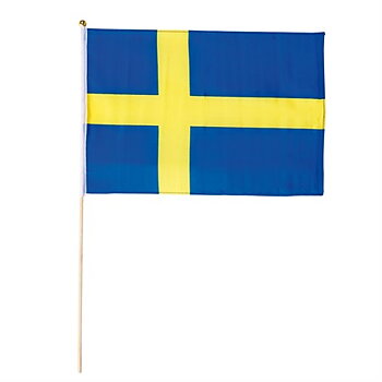  Sverige Flagga på Pinne