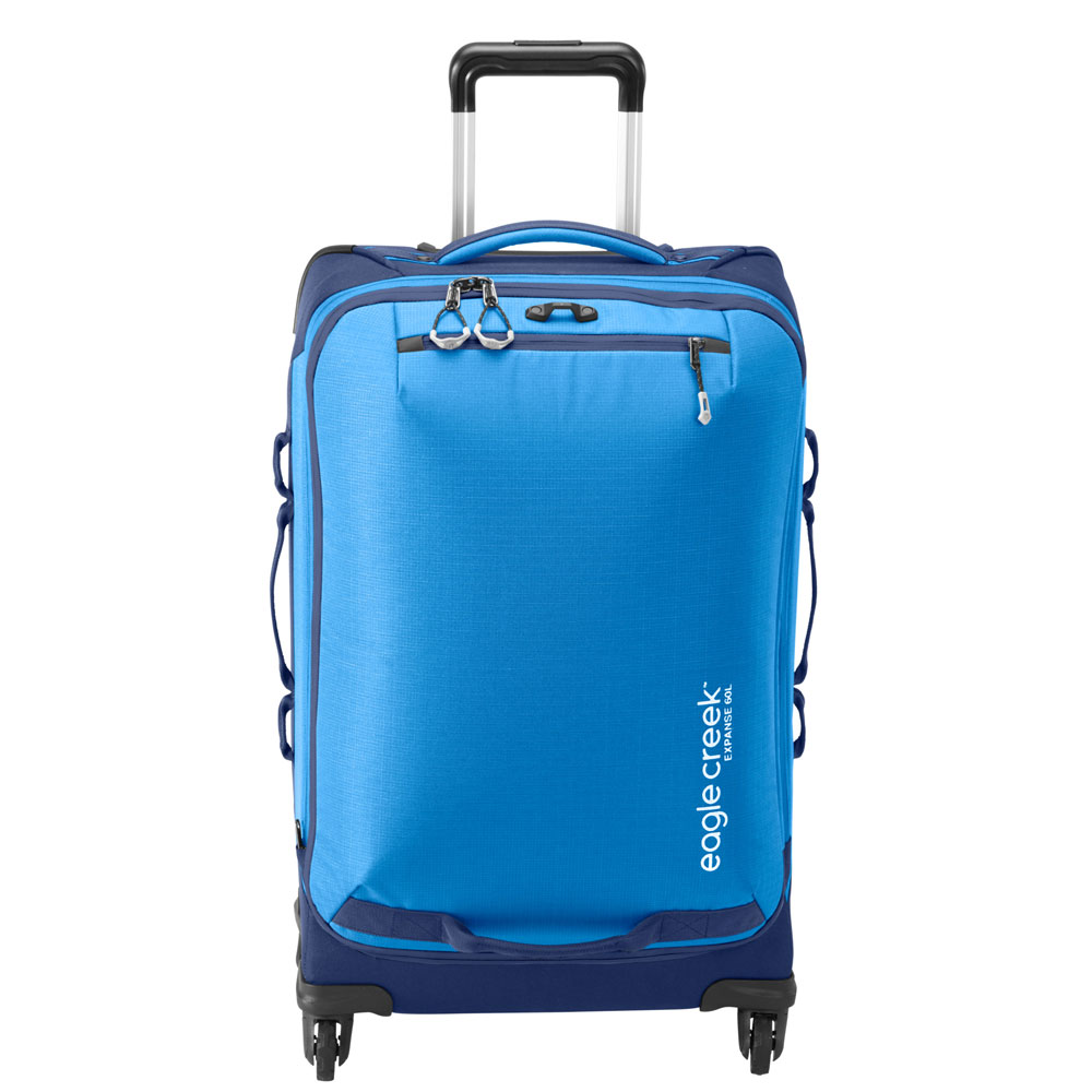 Expanderbar stor resväska - EAGLE CREEK Expanse 4-Wheel Luggage 60-67L Aizome Blue - 2