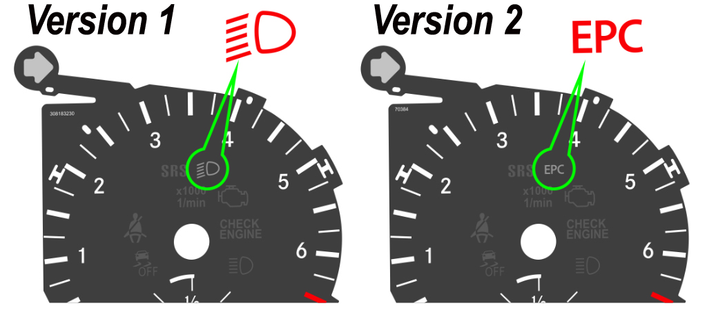 Cluster dials sport   - 4