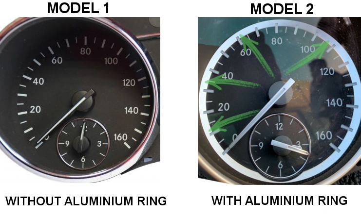 Cluster dials sport   - 5