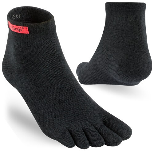 Injinji Sport Original Weight Mini-Crew Black