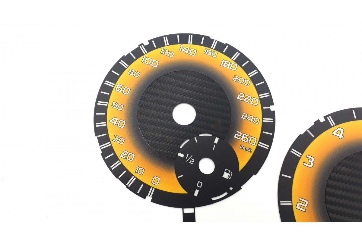 Cluster dials sport  YELLOW - 2