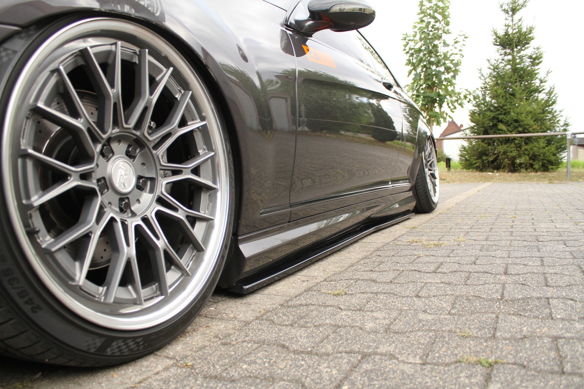 1. CKM sideskirt extensions C216 AMGLINE - 3