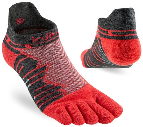 Injinji Ultra Run No-Show Lava