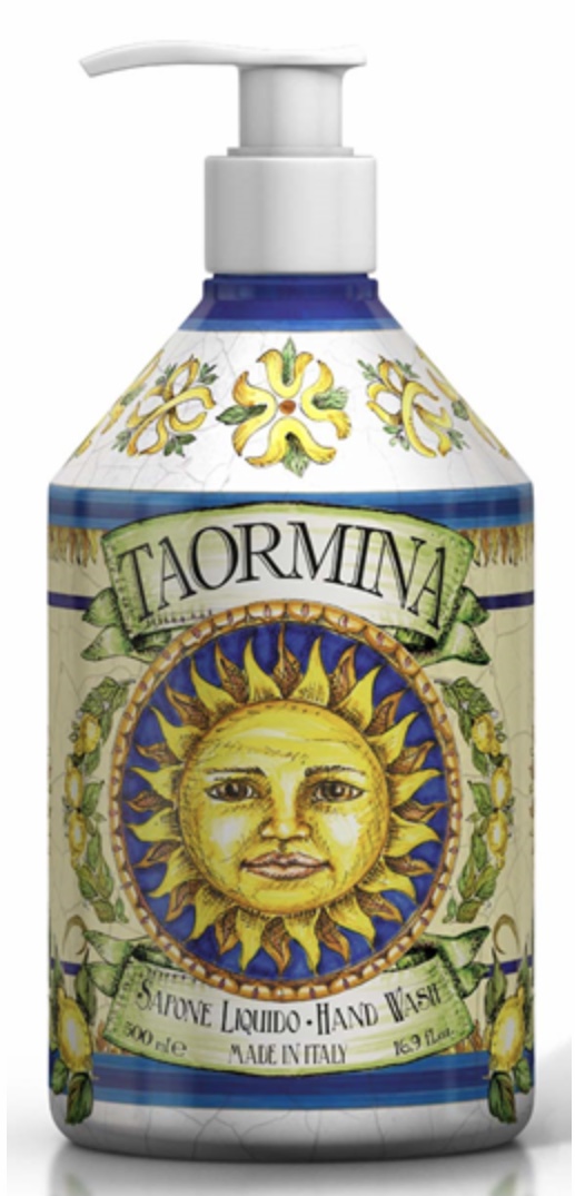 Saponi Handtvål Taormina 500 ml – Orientalisk tvål med patchouli, vanilj & nashi-päron