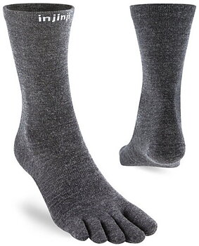 Injinji Liner Crew Merinoull Slate