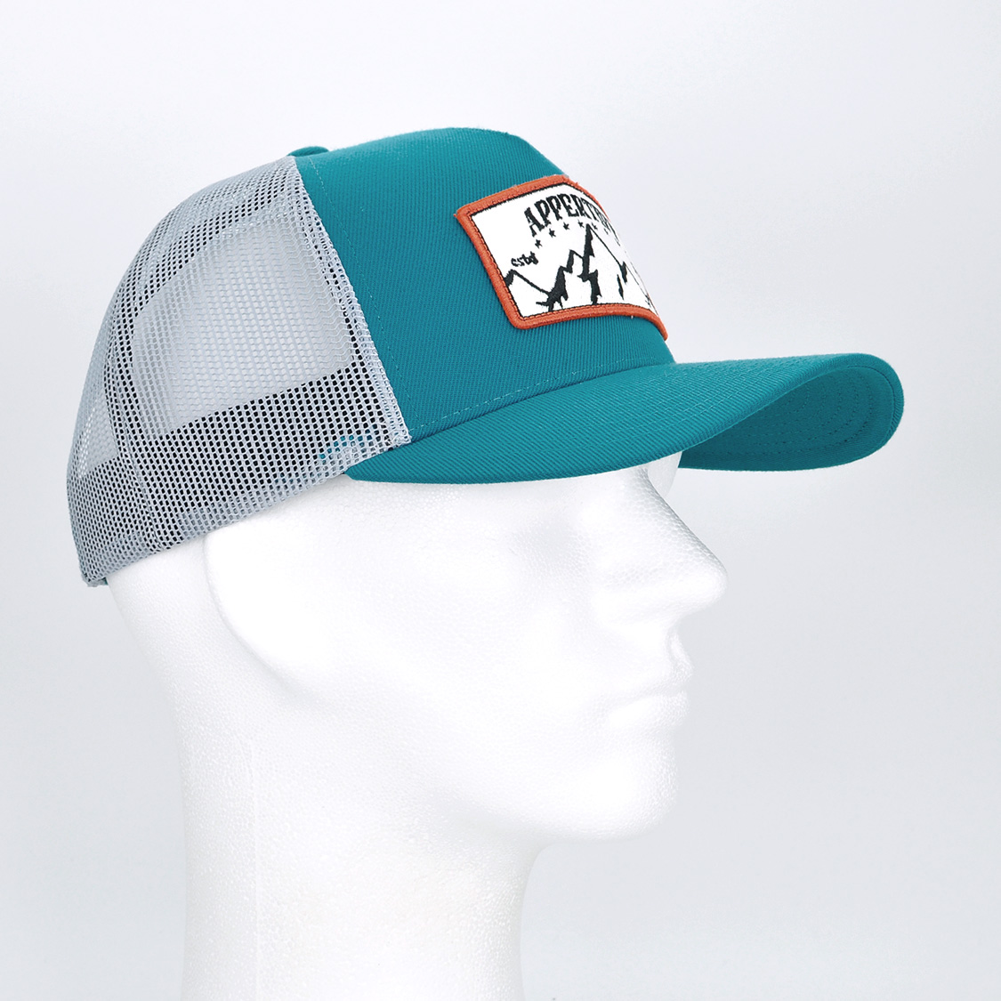 appertiff - Ridge Trucker Cap Teal/Light Grey - 4