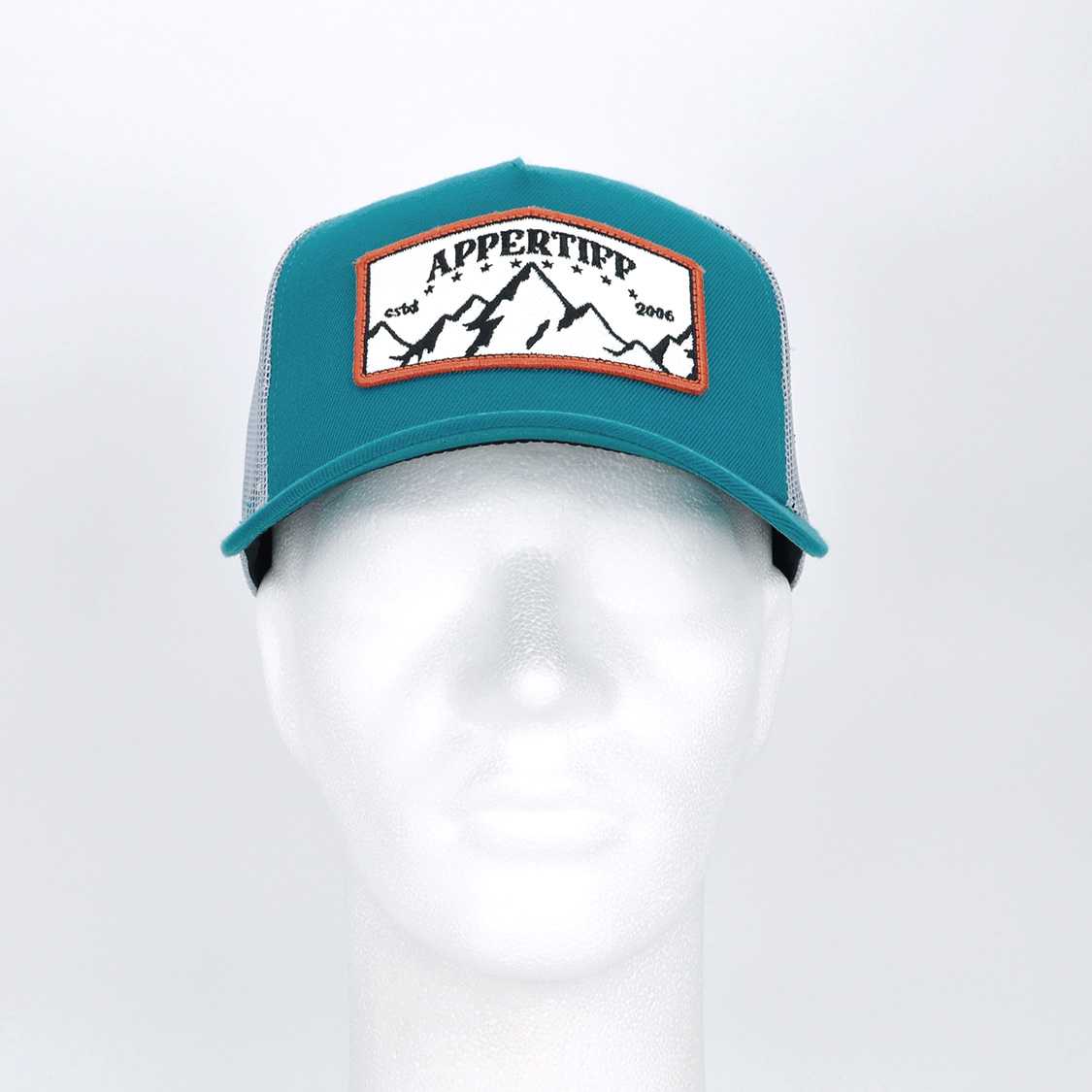 appertiff - Ridge Trucker Cap Teal/Light Grey - 5
