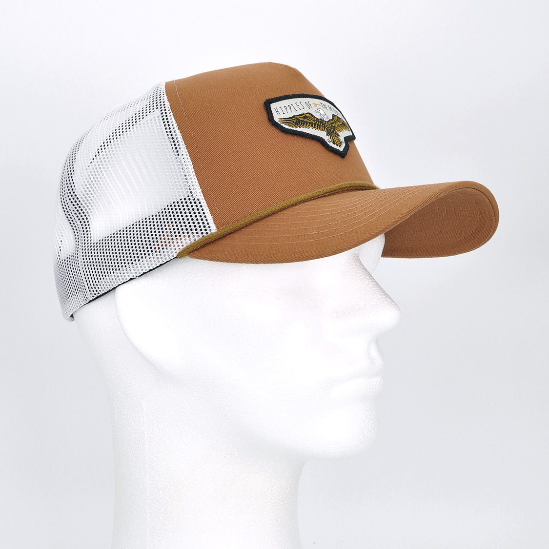appertiff - Eagle Trucker Cap Brown Duck/White - 4