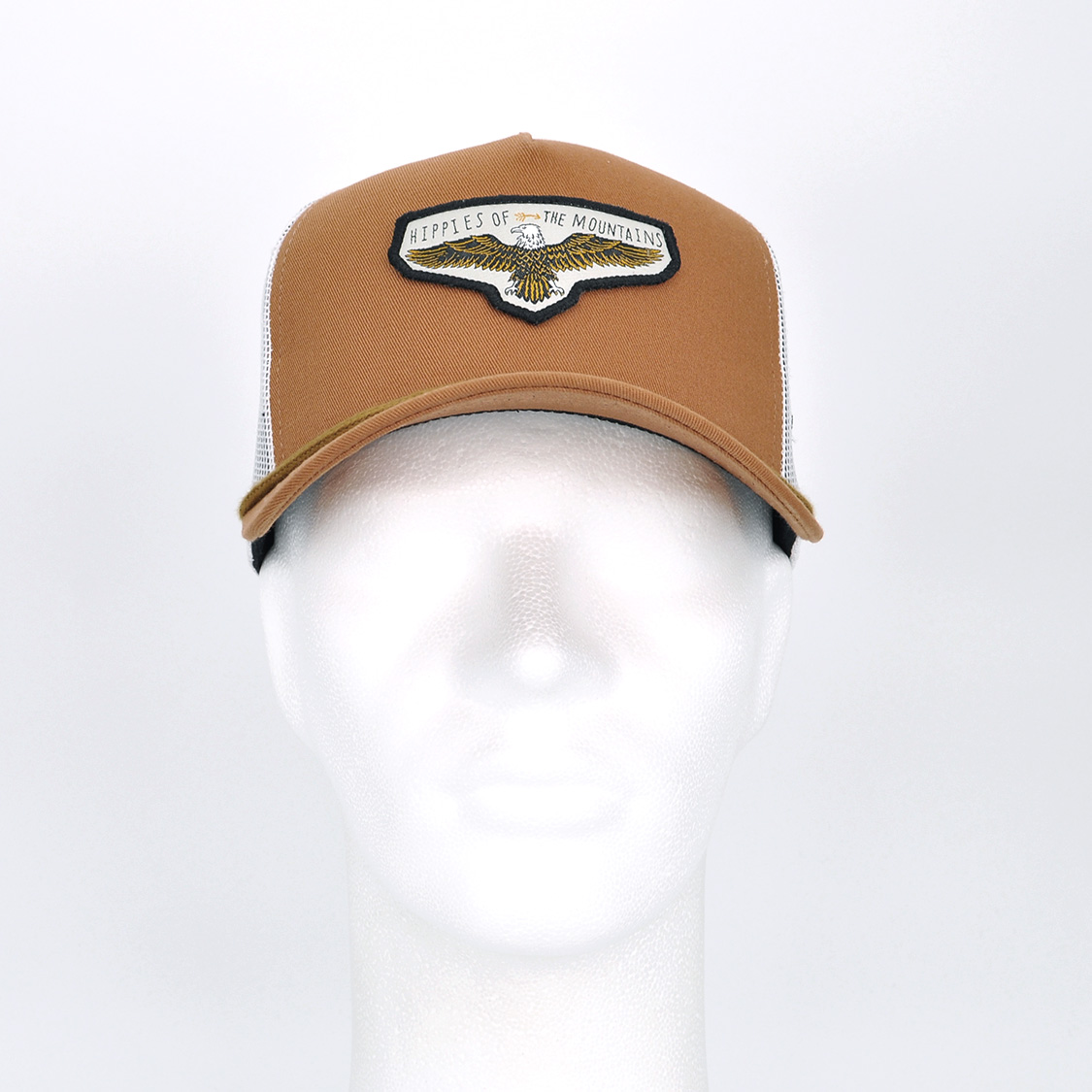 appertiff - Eagle Trucker Cap Brown Duck/White - 5