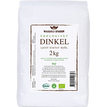 Dinkel Ljust mjöl 2 kg KRAV
