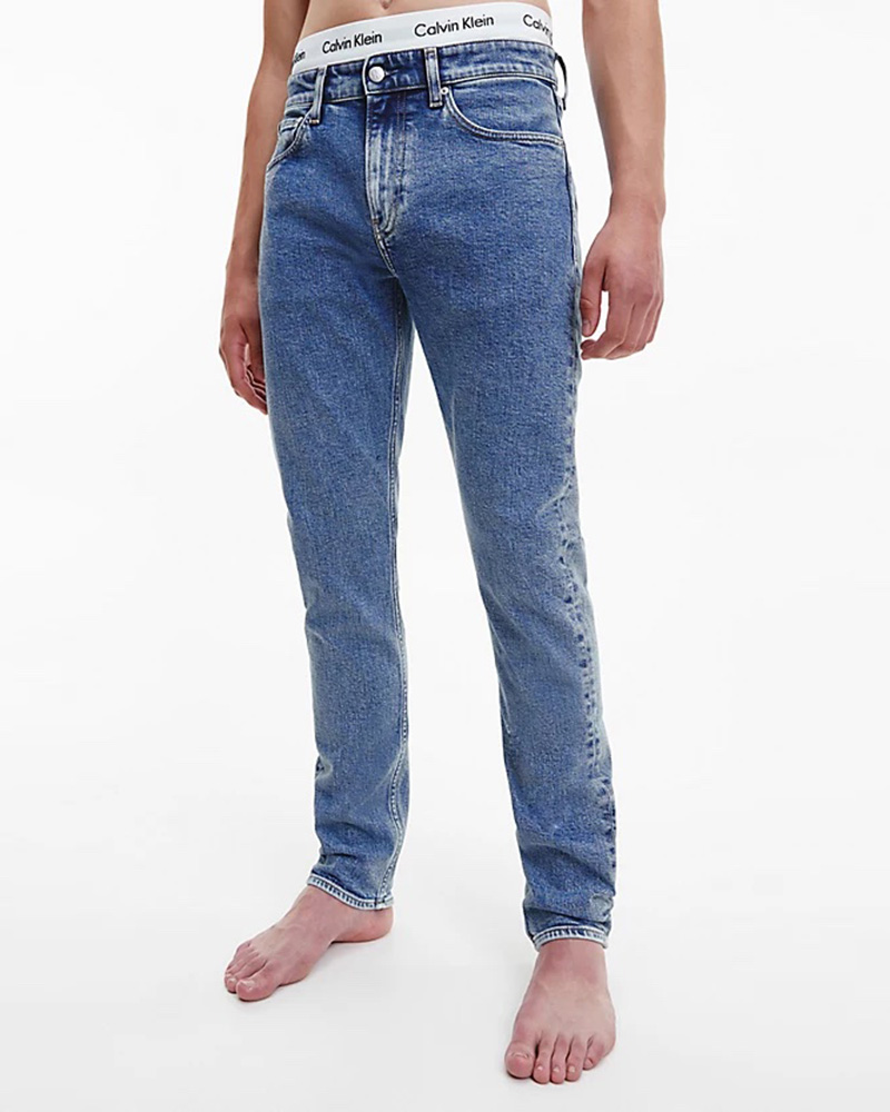 Calvin Klein Jeans Slim Tapered Jeans, Denim Light