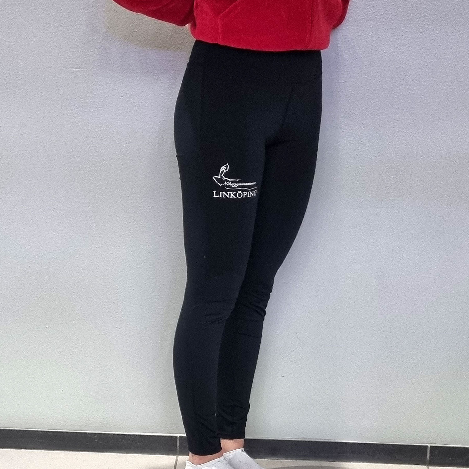 Damtights, bred midja, med föreningslogo - 2