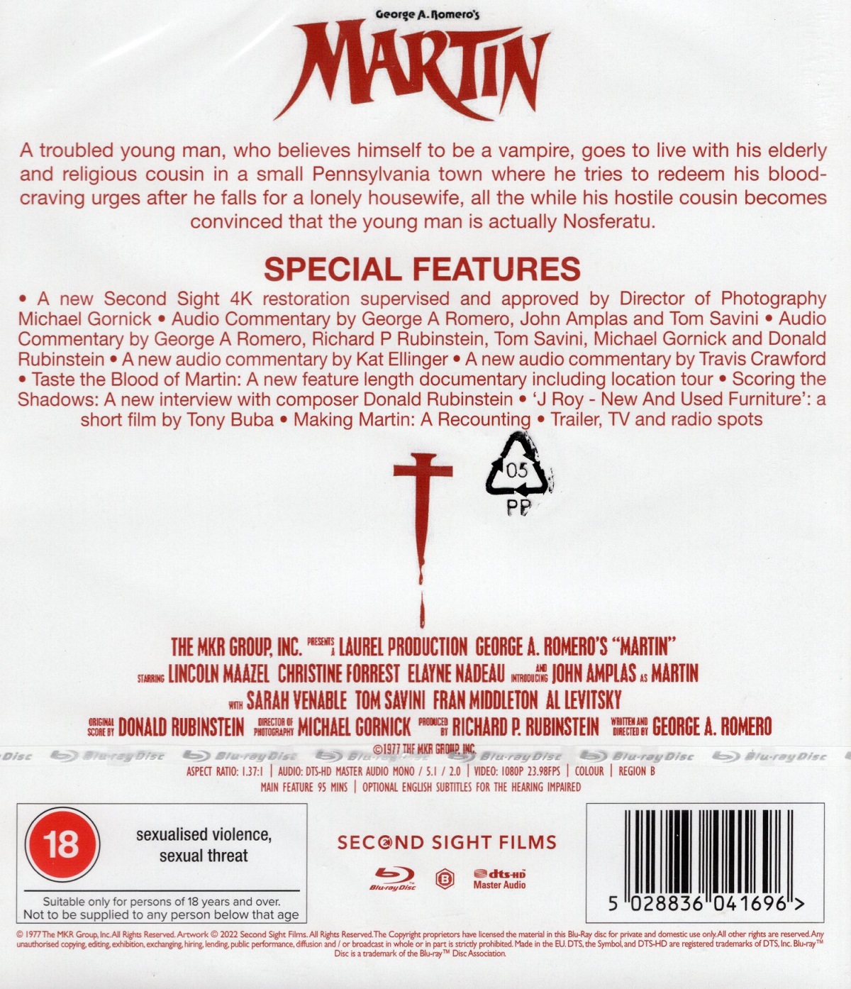 Martin (ej svensk text) (Blu-ray) - 2