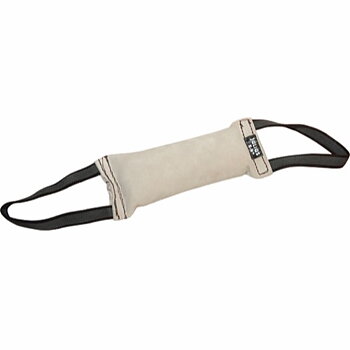 Julius-K9 Leather dummy with two handles – 25 x 5,5 cm