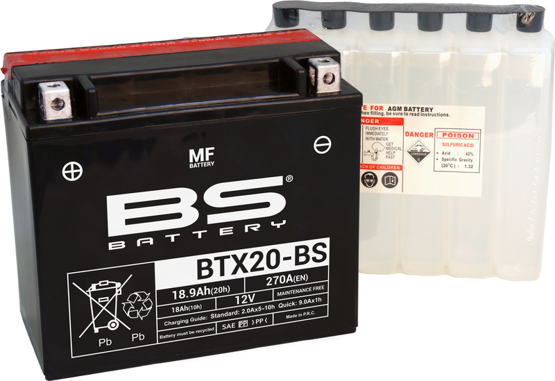 Batteri Btx20-Bs 73-90/Xl-95