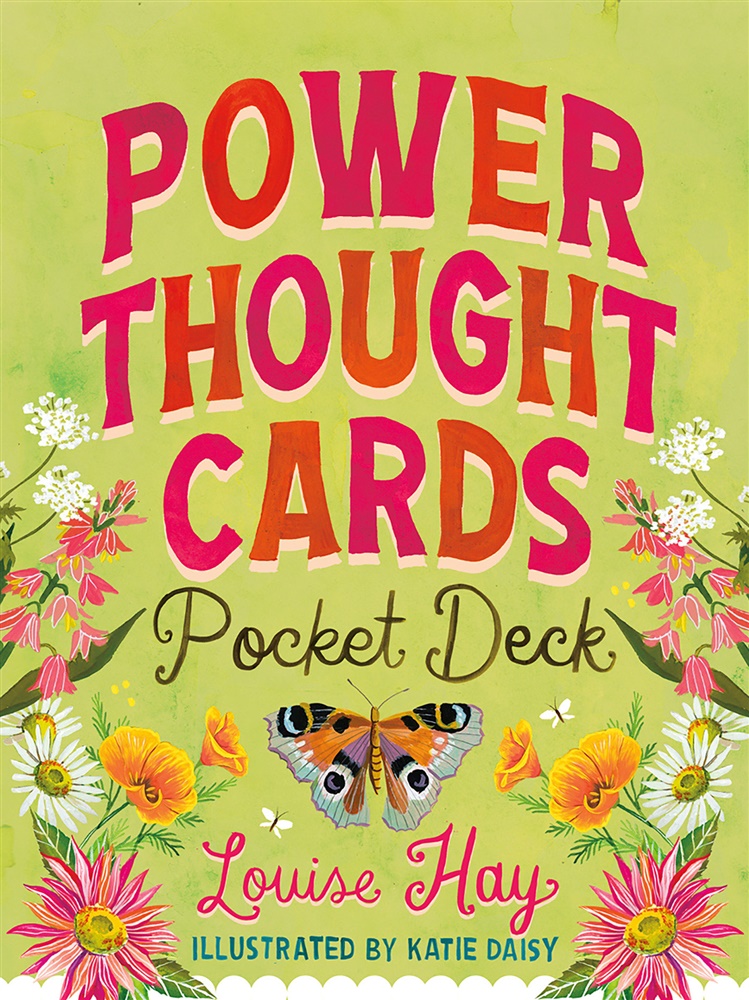 Power Thought Cards Pocket Deck A 64-Card Affirmation Deck - Hay Louise