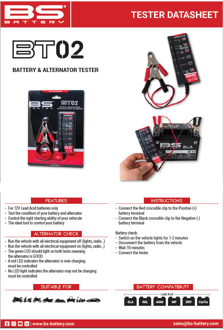 Batteri o statortest - 2