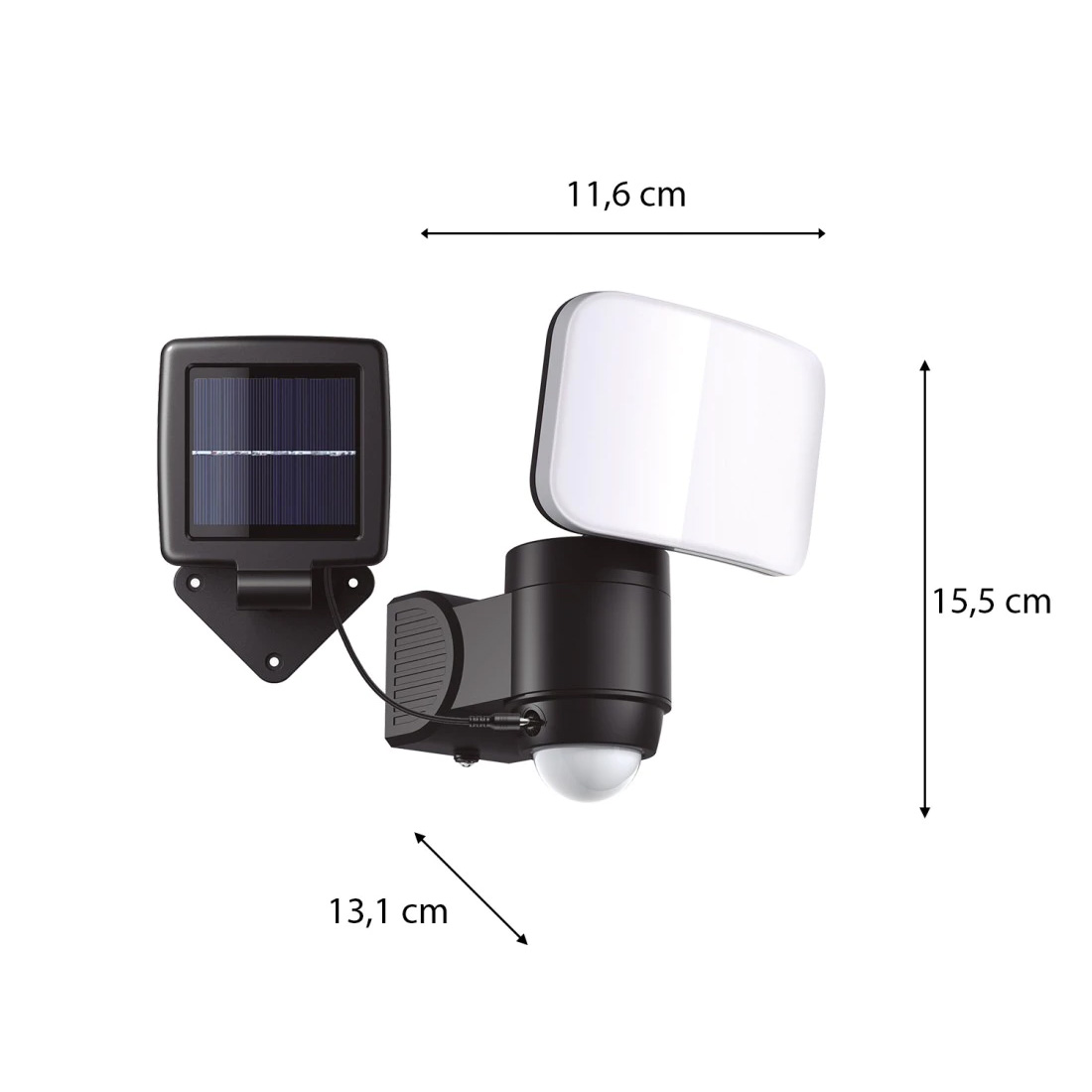 Velamp Solcell Strålkastare 400LM - 3