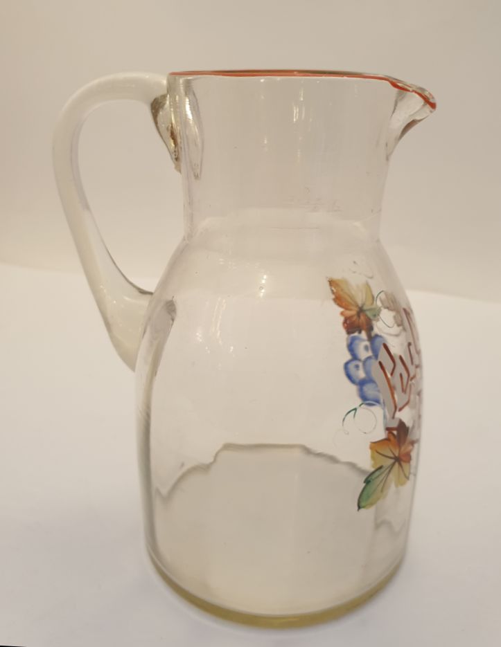 Lederer Bräu hand-painted decanter - 2