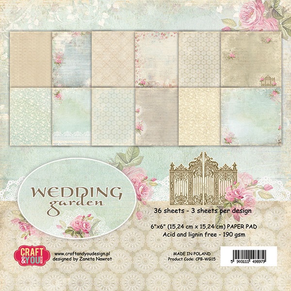 PP 6x6 CRAFT & YOU -WEDDING GARDEN