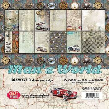 PP 6x6 CRAFT & YOU -MAN'S WORLD