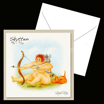 Skytten 23/11 - 21/12 - Rakel Rask Konstkort - 751