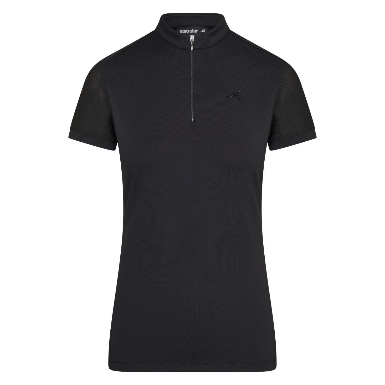 Euro-Star Ridtopp half zip Valentina Black
