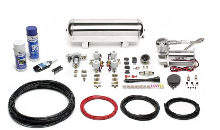 Ta Technix/Viair - Luftfjädringskit Justerbart - Audi A4 B6 (8E/8H)  - 2