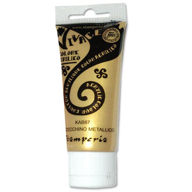 Vivace Paint -Metallic gold coin
