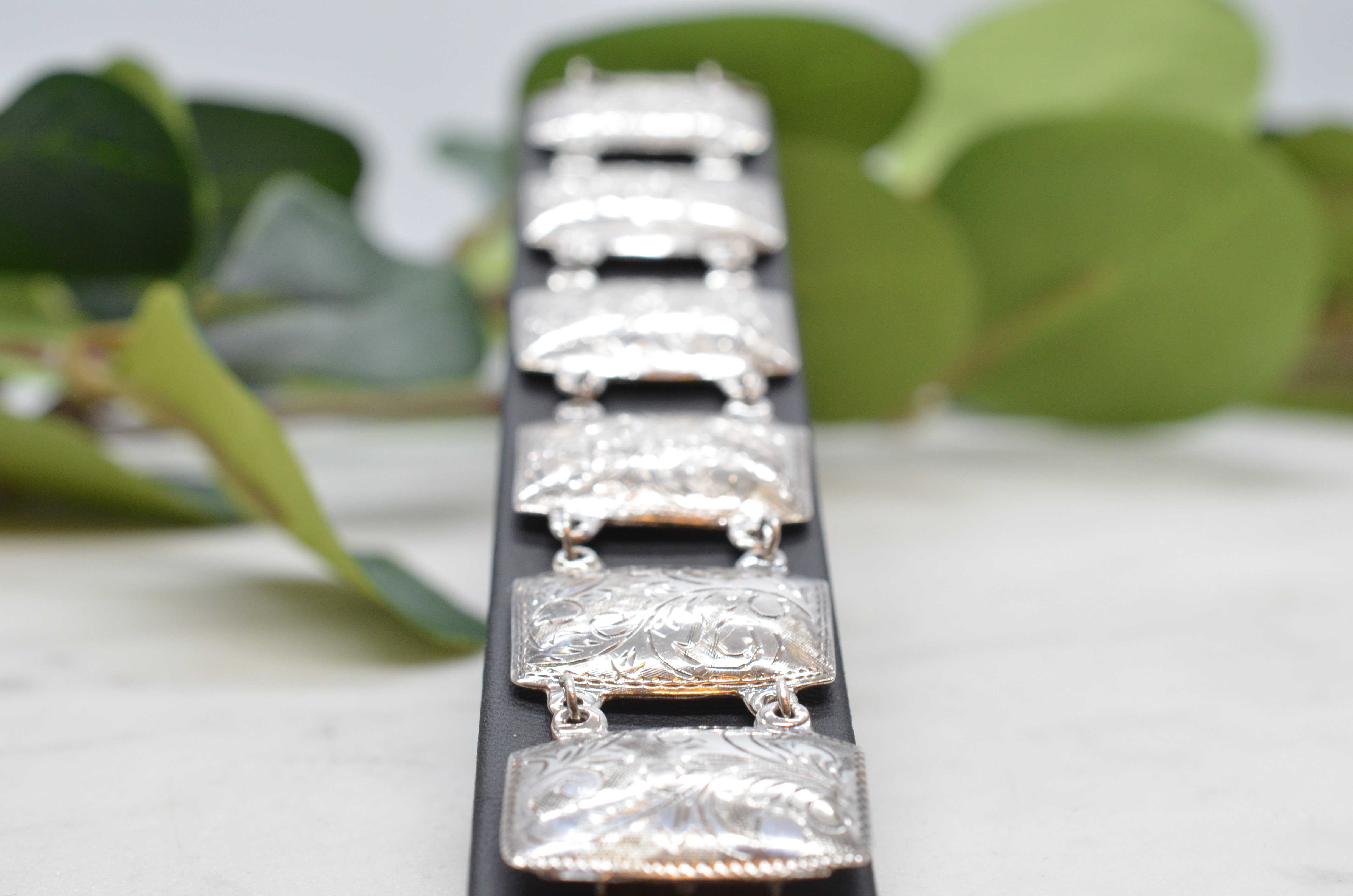 Vintage armband i silver - 2