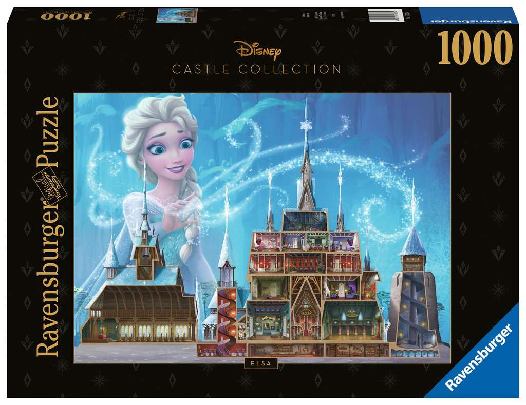 Disney Castles - Elsa 1000 Bitar Ravensburger - 2