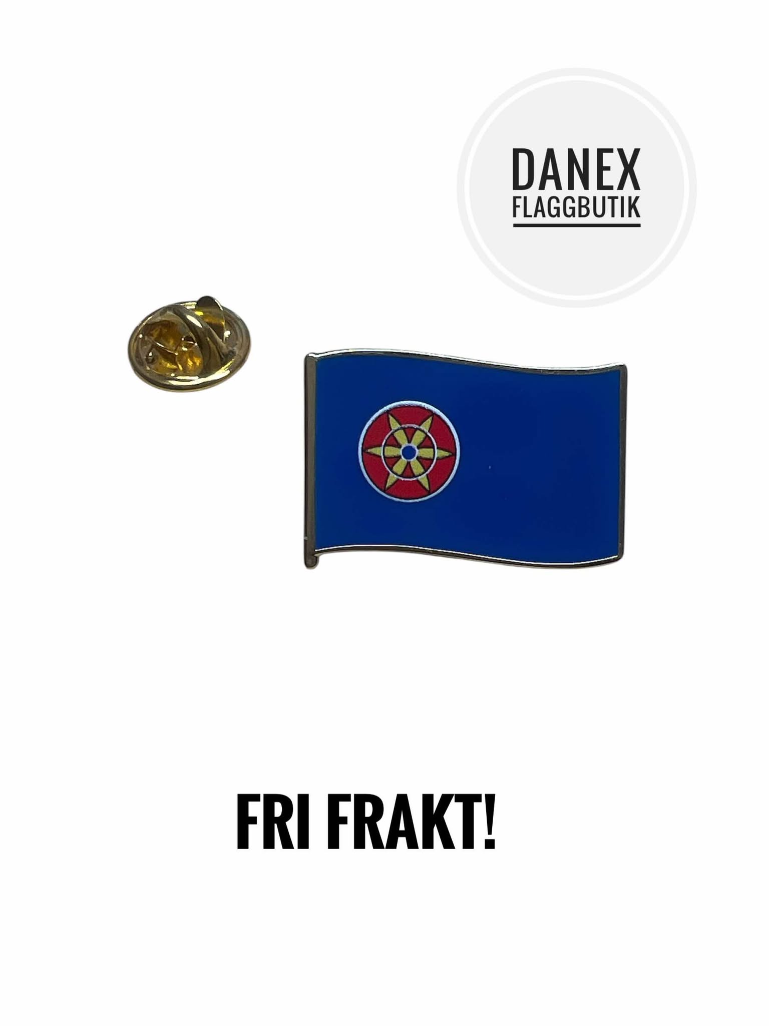 Pins Kvänernas flagga – Aurinkonkukka
