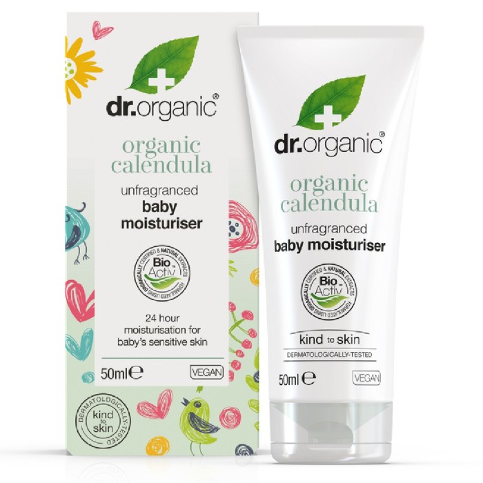 Dr Organic Calendula Baby Moisturiser 50 ml