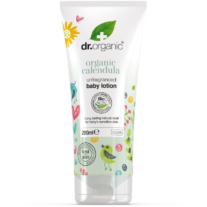 Dr Organic Calendula Baby Lotion 200 ml
