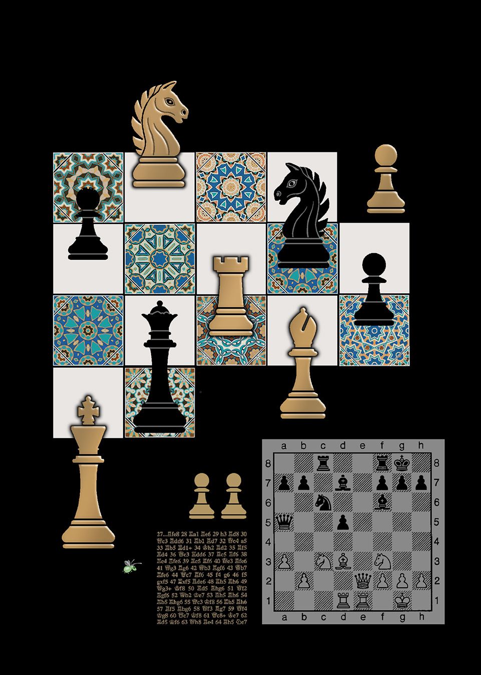 Chess, Greeting Card