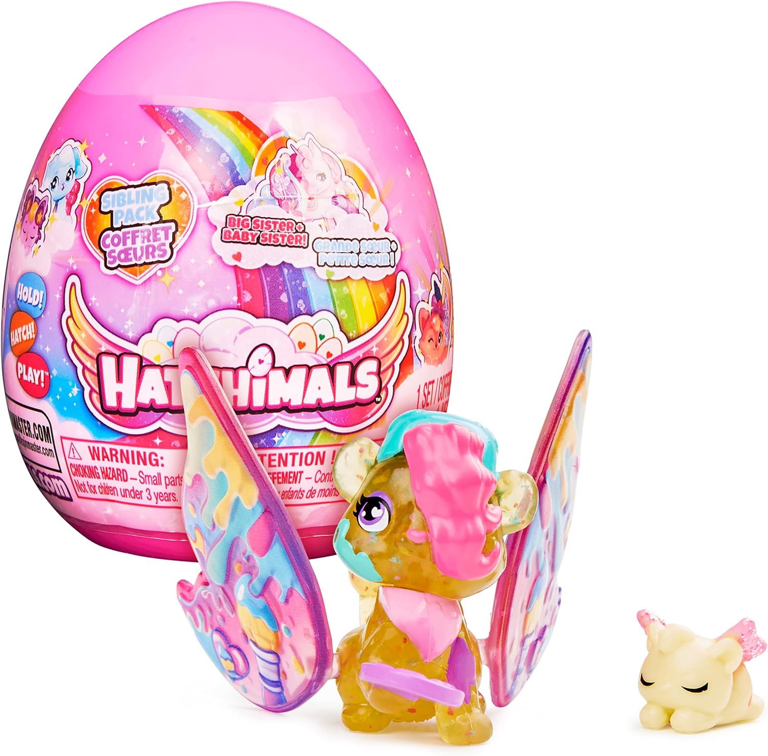 Hatchimals Sibling Luv Pack Rainbow-Cation - 2