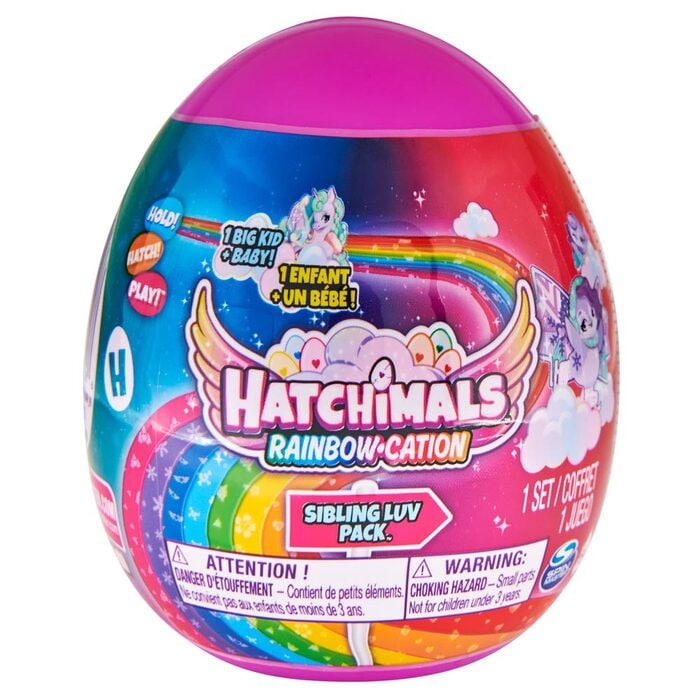 Hatchimals Sibling Luv Pack Rainbow-Cation