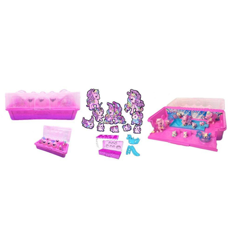 Hatchimals S12 Family Adventures Äggask - Unicorn - 2