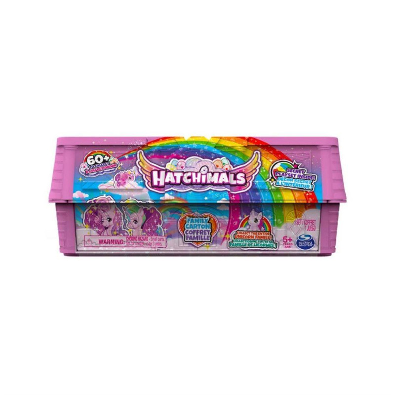 Hatchimals S12 Family Adventures Äggask - Unicorn