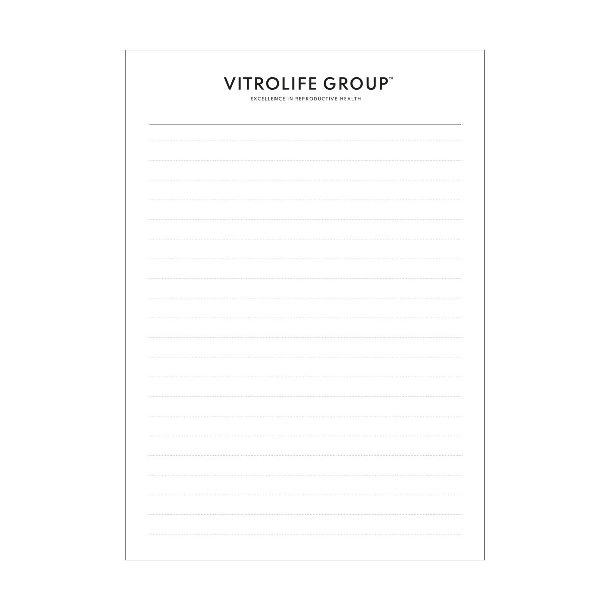 Notepad A5, Vitrolife Group